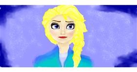 Elsa (Disney)-Zeichnung von Alex