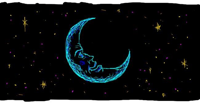 Mjesec - autor: InesEve