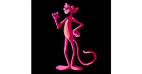 Pink Panther-Zeichnung von Clar