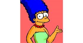 Marge Simpson-Zeichnung von KayXXXlee