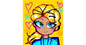 Elsa (Disney) - autor: Tina_cat25 N✿♡🇧🇴🇵🇪