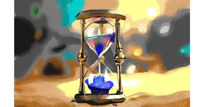 Sanduhr-Zeichnung von Herbert