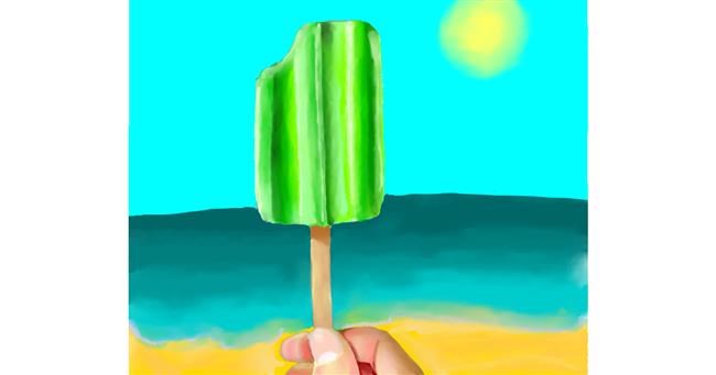 Drawing of Popsicle by IThinkWereDoomed