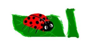 Drawing of Ladybug by Sister Pablo