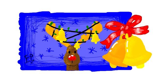 Drawing of Bell by SANTA