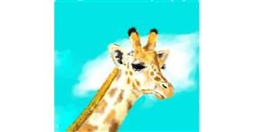 Drawing of Giraffe by JjjjjjJison