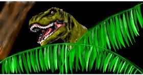 T-rex dinosaur - autor: Eclat de Lune