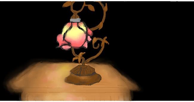 Drawing of Lamp by ❤️TUESDAY🥨