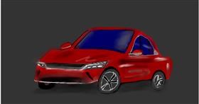 Automobil - autor: Maggy