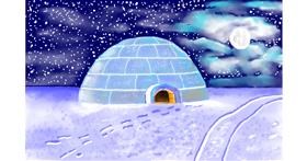 Drawing of Igloo by GJP