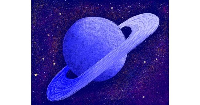 Saturn - autor: Darta