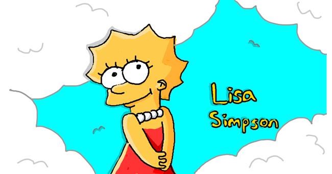 Lisa Simpson - autor: Kiara🤍