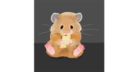 Drawing of Hamster by TedsNan