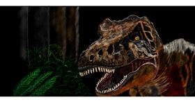 T-rex dinosaur - autor: Chaching