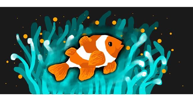 Drawing of Clownfish by Yukhei