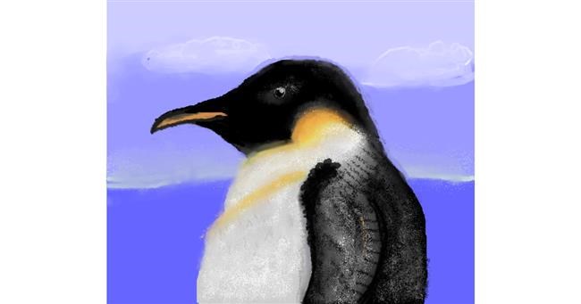 Pinguin-Zeichnung von MRPANDA2