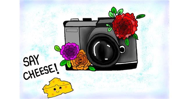 Drawing of Camera by Lollipop🍭
