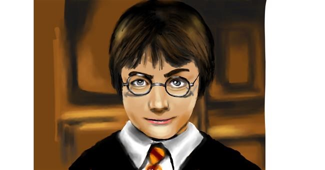 Drawing of Harry Potter by RadiouChka🍉