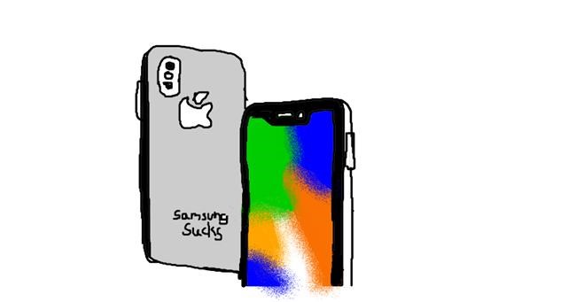 Drawing of Phone by Anonymous