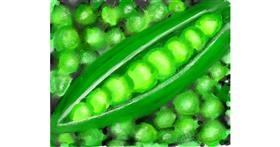 Drawing of Peas by CHONGLI