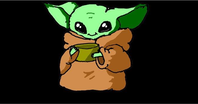 Baby Yoda - autor: Rain